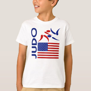 T-shirt Judo Etats-Unis
