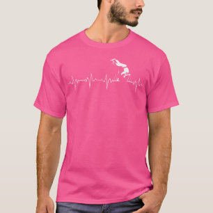 T-shirt Judo Fighter Heartbeat Pulse Ekg Karate Martial Ar