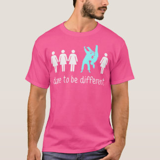 T-shirt Judo Girl Ose Être Différent Judo