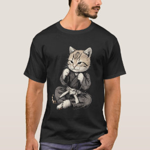 T-shirt Judo Hommes, Femmes & Enfants Cat Judoka
