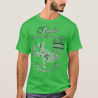 T-shirt Judo judoka top judo chasseur style japonais