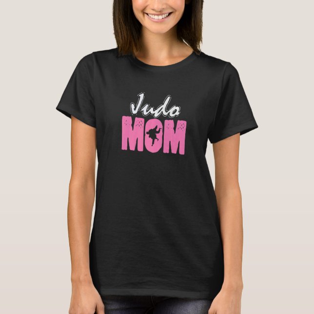 T-shirt Judo Mom best Mother in the World (Devant)