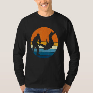 T-shirt Judo Sports Retro Vintage Sunset Martial Art