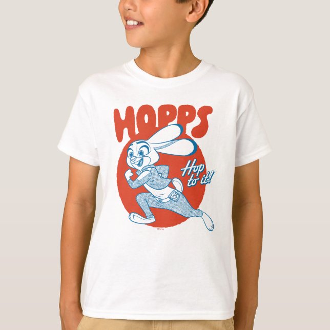 T-shirt Judy Hopps - Hop to it! (Devant)