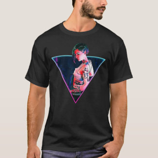 T-shirt Judy Punk Cyber Art  