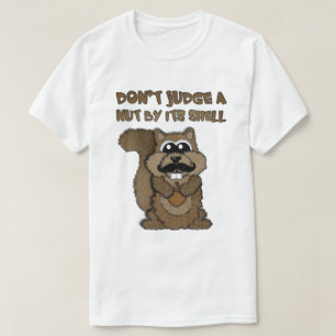 T-shirt Juge d'écureuil de moustache un écrou