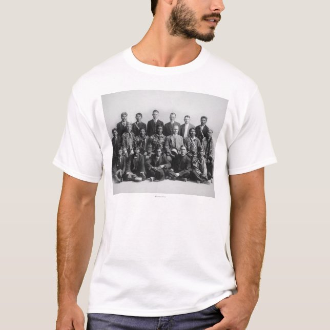 T-shirt Juge Wickersham et Conseil de chefs indiens (Devant)