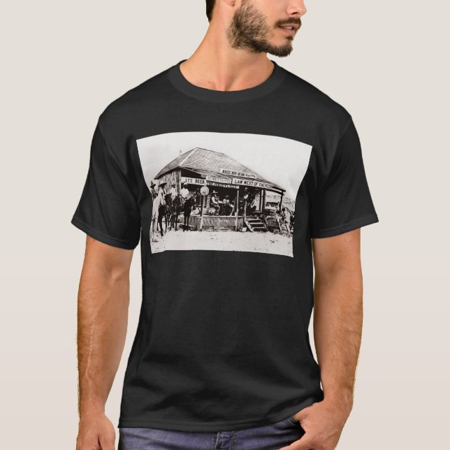 T-shirt Jugez cour occidentale d'haricot de Roy la vieille (Devant)
