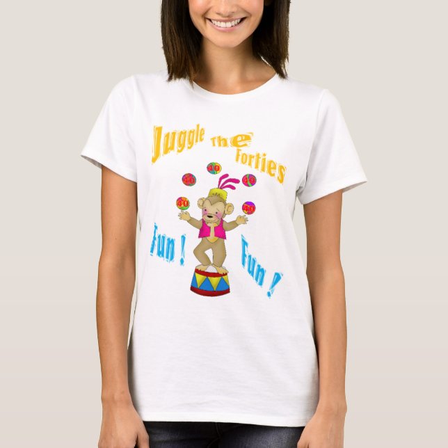 T-shirt Juggle Les Quarties (Devant)