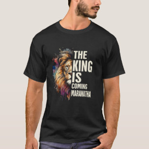 T-shirt Juif Yahweh Hébreu Israélite Le Roi arrive