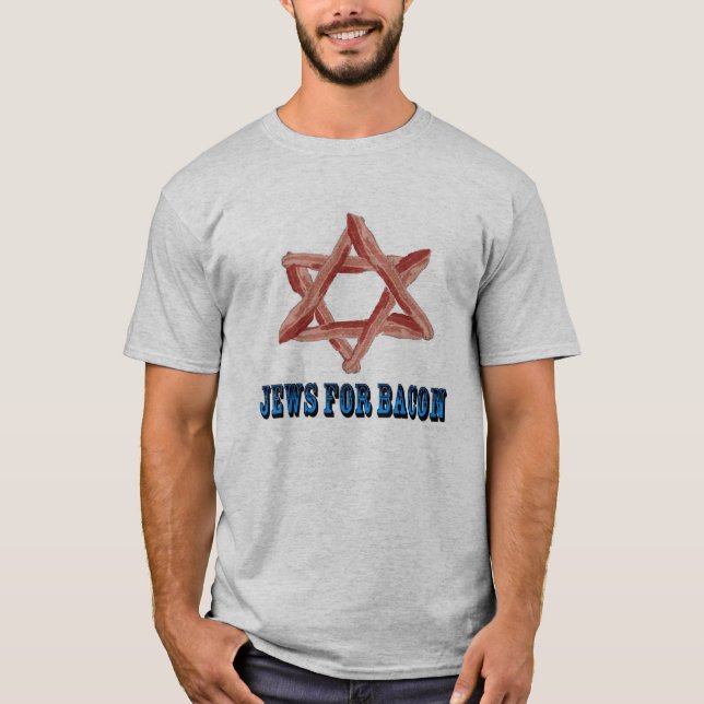 T-shirt Juifs pour le lard (Devant)