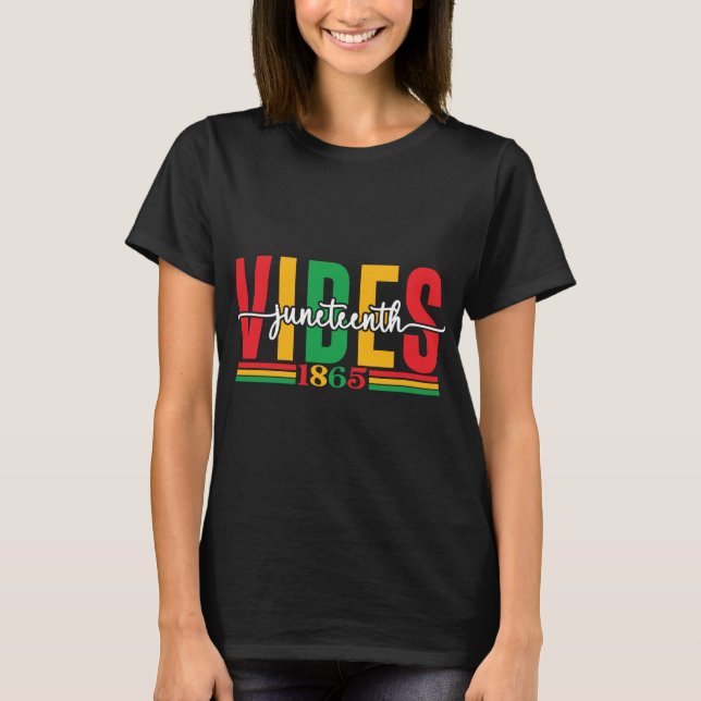 T-shirt Juillet 1865 Vibes (Devant)