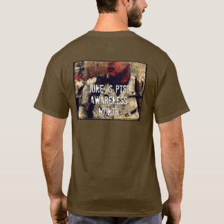 T-shirt Juin est le mois de sensibilisation au SSPT
