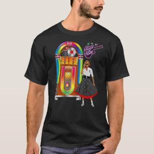 T-shirt Jukebox vintage Rockabilly 1