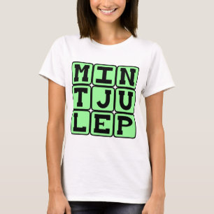 T-shirt Julep à la menthe, Boisson mentholée