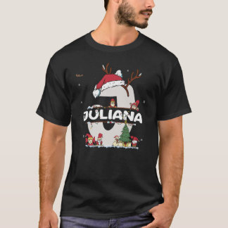 T-shirt Juliana Christmasw Juliana Nom pour les Noël drôle