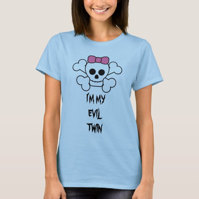 T-shirt Jumeau de mal (Devant)