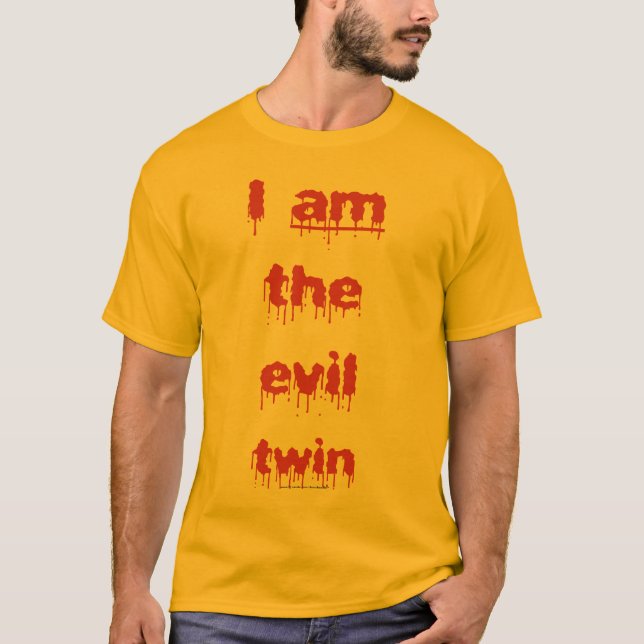 T-shirt Jumeau de mal (Devant)