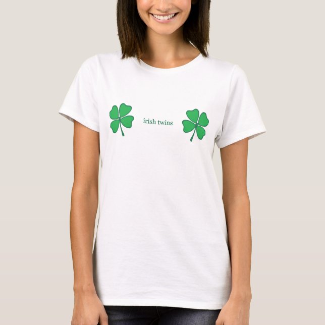 T-shirt Jumeaux irlandais (Devant)