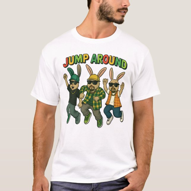 T-shirt Jump around t shirt (Devant)