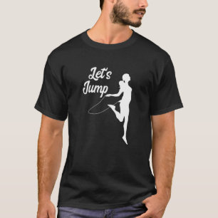 T-shirt Jump Gym Rope Jumping Cardio Training Skippi