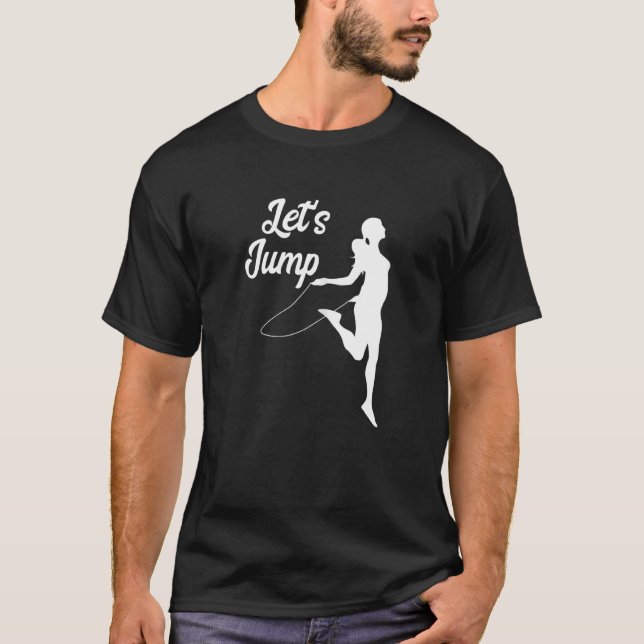 T-shirt Jump Gym Rope Jumping Cardio Training Skippi (Devant)