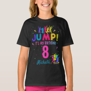 T-shirt Jump Party C'est mon anniversaire Trampoline Bounc