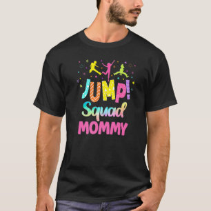 T-shirt Jump Trampoline Party Maman Matching Bounce Garden