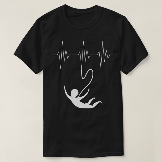 T-shirt Jumping Bungeejumping pulsateur (Design devant)