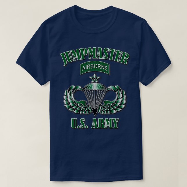 T-shirt Jumpmaster Senior Wings 1 (Design devant)