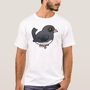 T-shirt Junco aux yeux foncés (couleur ardoise)