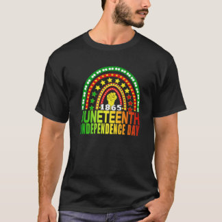 T-shirt Jundixième African American Freedom Jun