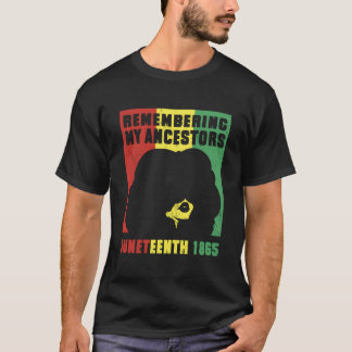 T-shirt Junenth En souvenir de mes ancêtres