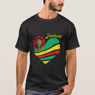 T-shirt Junenth He Africa Poing Le 19 Juin 1865