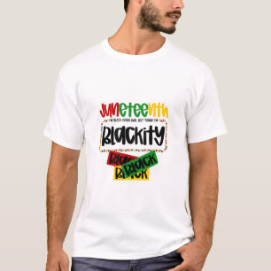 T-shirt JunetDix Blackity Noir Noir Funny