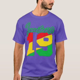 T-SHIRT JUNETEENTH 1865 PRIDE NOIRE LIBERTÉ