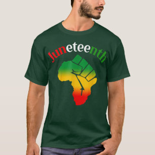 T-Shirt Juneteenth 18 65 African American Power Co
