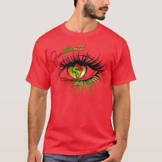 T-shirt Juneteenth Ancestors Black African American Flag P