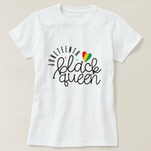 T-shirt Juneteenth Black Queen - Histoire des Noirs