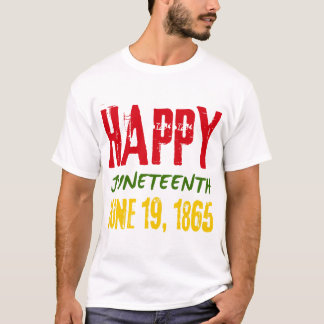 T-shirt Juneteenth Brisant Chaque Chaîne Depuis 1865, 19 J