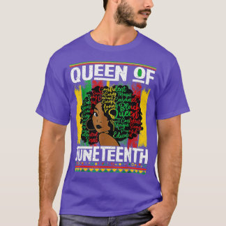 T-shirt Juneteenth Is My Independence Day Black Women Blac