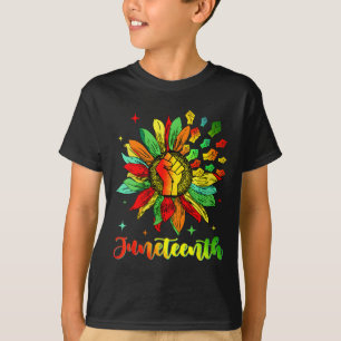 T-shirt Junetten Accentuation Sunflower African American B