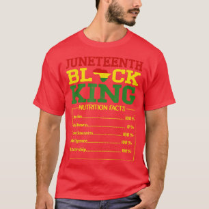 T-shirt Junetten Black King Melanin Papa Fête des pères Da