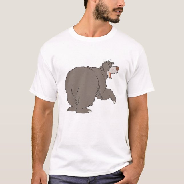 T-shirt Jungle Book Baloo danse "Suivez-moi l'ami" (Devant)
