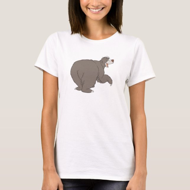 T-shirt Jungle Book Baloo danse "Suivez-moi l'ami" (Devant)