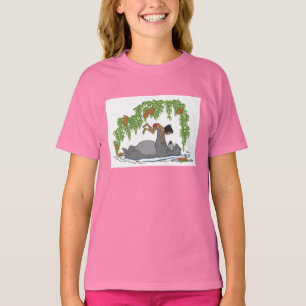 T-shirt Jungle Book Baloo tenant Mowgli Disney