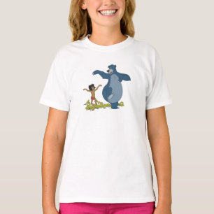T-shirt Jungle Book Mowgli et danses baloo Disney