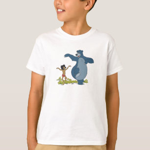 T-shirt Jungle Book Mowgli et danses baloo Disney