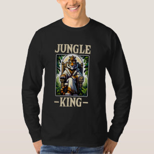 T-shirt Jungle King Tiger Wild Amoureux des animaux Wildli