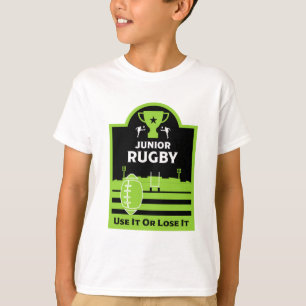 T-Shirt Junior Joueur De Rugby